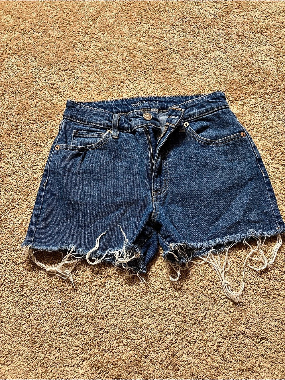 Wild Fable Women's Frayed Denim Jean Shorts